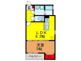 フォ-チュン大日【3階】の間取り