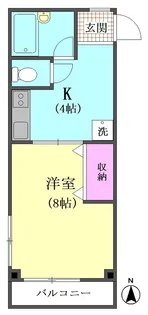 第一紅竹マンション【3階】の間取り