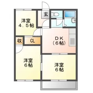 トラッドハウス【2階】の間取り