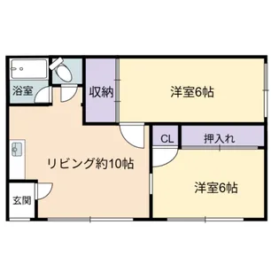 ネクストステージ・ノース【2階】の間取り