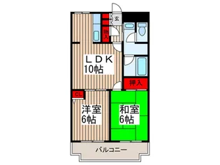 サンライト南浦和5番館【3階】の間取り