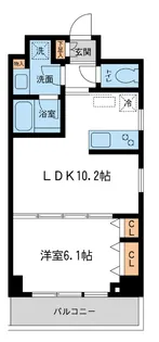 ミテッツァ矢向【5階】の間取り