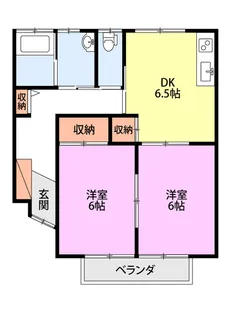 Sウッド【1階】の間取り
