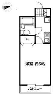 スカイコート成増【2階】の間取り