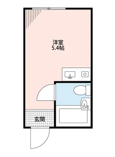 アーバン月島【1階】の間取り