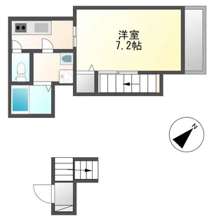 アネックスモリ【3階】の間取り