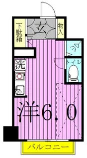 palette 柏【3階】の間取り