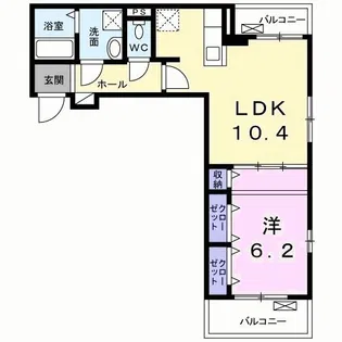 COCORO【3階】の間取り