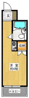 セントヒルズ熊本【4階】の間取り