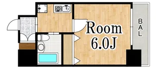 エスリード新大阪第2【9階】の間取り