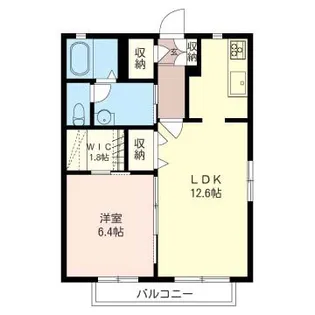 メゾンしんまちK1【2階】の間取り