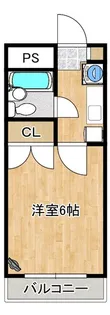 エトワール矢城A棟【1階】の間取り