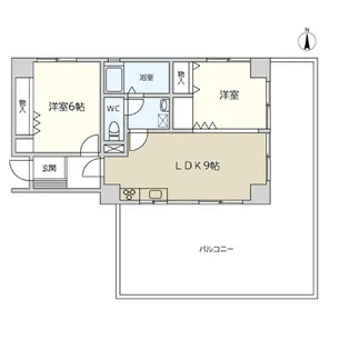 エイト大森ハイツ【4階】の間取り