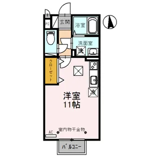 すまいる おおまち【1階】の間取り