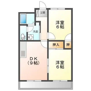 スカイライフ【4階】の間取り