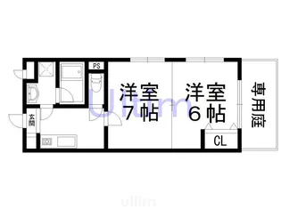 アンクル丹波口【1階】の間取り