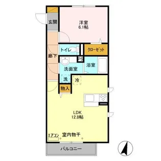 クレア I【1階】の間取り