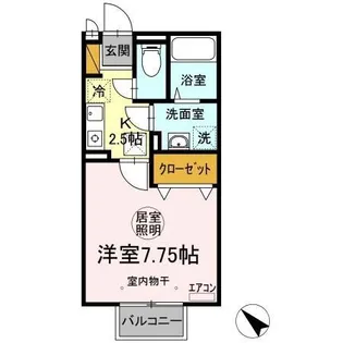 I.S.VILLA【2階】の間取り