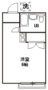 美しの森ハウスB棟【2階】の間取り