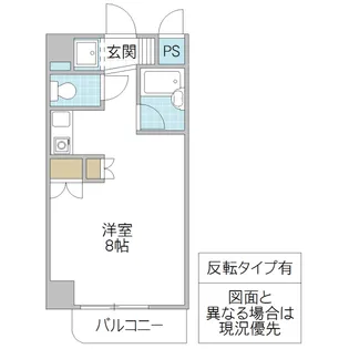 エレガンス佐貫【3階】の間取り