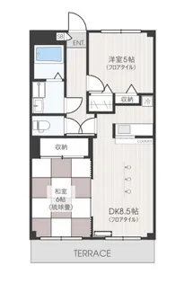 チャコ梶ヶ谷【1階】の間取り