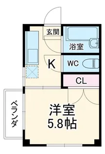 第二祐徳プラザ【3階】の間取り