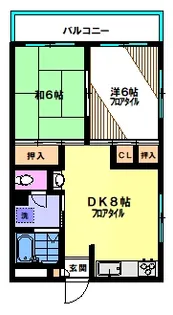 マーバラス東嶺【3階】の間取り