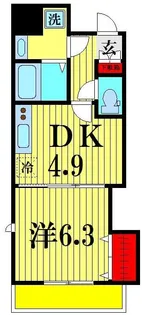 Sea Sound【6階】の間取り