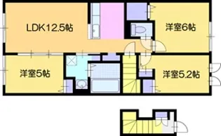 ドリーム江別II【2階】の間取り