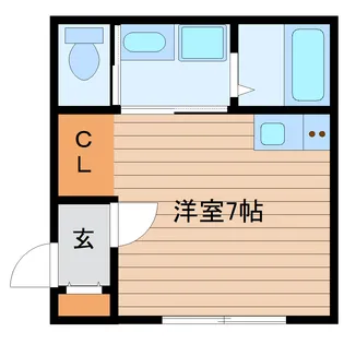 GIGI北四番丁【2階】の間取り