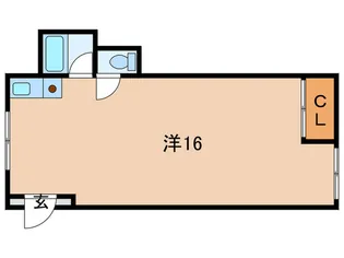 コ-トハウス【1階】の間取り