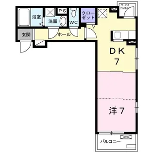 フレグランス中央【2階】の間取り