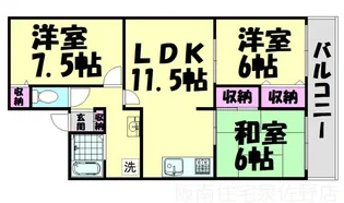 シャイニーSHIBATAII【2階】の間取り