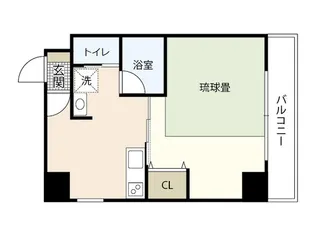 クヴェレセイキビル【6階】の間取り