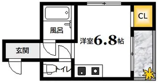 Tiara白島【2階】の間取り