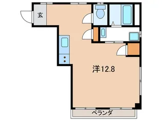 マンション寿月【2階】の間取り