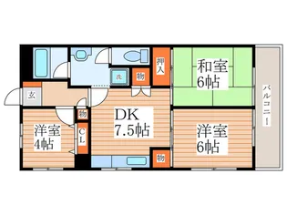 サニ-ハイツ【3階】の間取り
