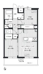 ステラメゾン下北沢【4階】の間取り