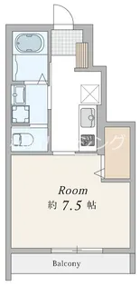 アウルハイム中野【2階】の間取り