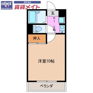 パレスショーワ【2階】の間取り