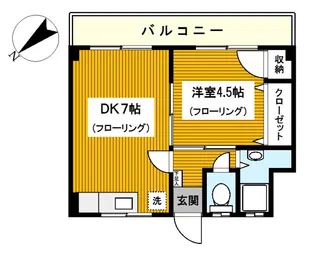 橋本ビル【3階】の間取り