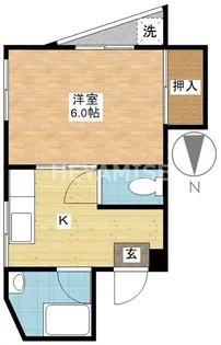 高島マンション【1階】の間取り