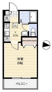 La Luce明大前【2階】の間取り