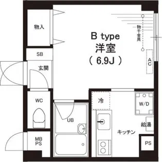 セカンドウィスタリアヒルズ【5階】の間取り