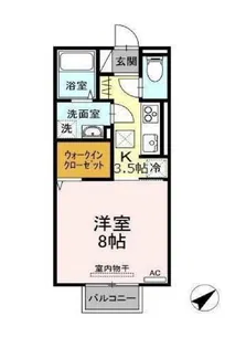 ブライトホープ【1階】の間取り