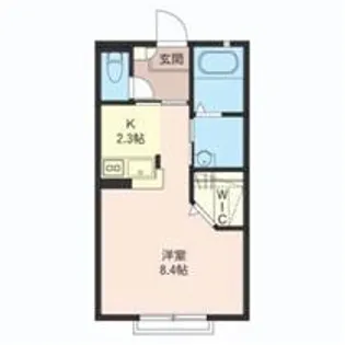 ウィザードE【2階】の間取り