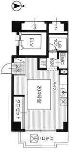 ソレイユM【4階】の間取り