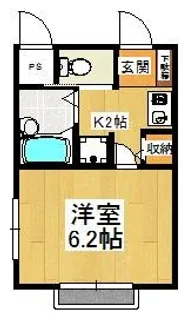 千葉県船橋市湊町3【マンション】の間取り
