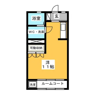 エミネンス東浜【1階】の間取り