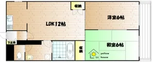 ウッディハイツ【4階】の間取り